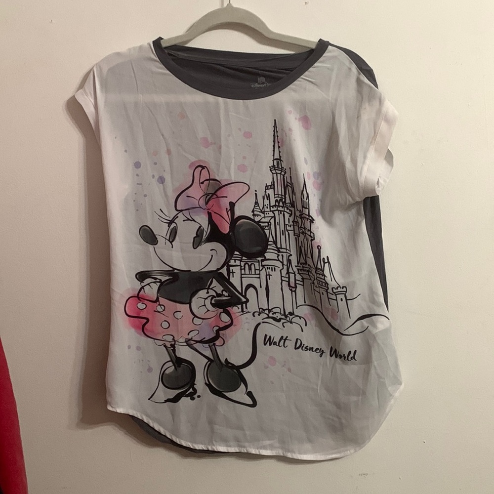 Minnie sheer front shirt